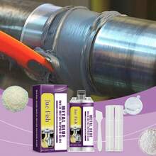 Metal Repair Glue Waterproof Leak Sealing Crack Metal Bonding AB Glue Repair Agent Metal Repair Glue - A - View 2