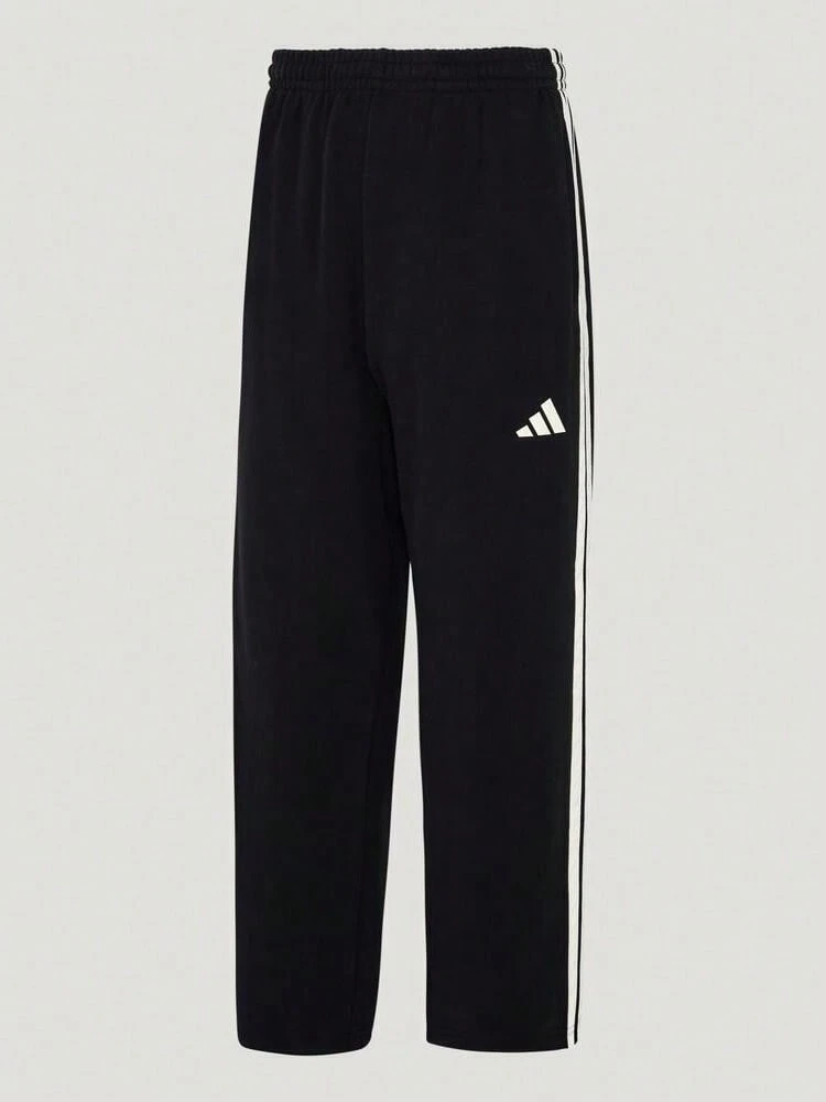 Adidas Men's 3ST KNIT PANT Sports Knit Pants KU5387 - Black - View 1
