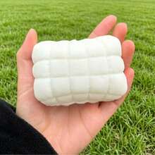 Bantal Nanas Mini Motif Kotak Slow Rebound Mochi Squishy, Mainan Remas Fidget TPR Tekstur Lembut Anti-Stres, Mainan Dekompresi Tangan Estetik Kawaii, Ornamen Meja Lucu Hadiah untuk Remaja & Kolektor Dewasa - MultiWarna - View 2