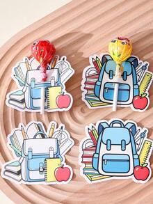 60/30/20/10 Back To School Greeting Cards And Backpack Candy Boxes, Backpack Greeting Cards, Envelopes, Back To School Gifts, Stationery, Perfect For Back To School Party, Back To School Party Decoration And Giveaways - View 10