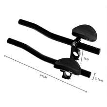 TT Handlebar Aero Bars Bicycle Rest Handlebar Bike Aluminium Alloy Arm Rest Handlebar Bicycle Tri Bars Relaxlation Handlebars For Most Bike - Multicolor - View 4