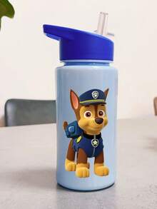 Paw Patrol 水壺，藍色、紫色、粉色與綠色，適合夏季與秋季。500ml/16oz 附吸管，大容量，便攜手持，適合戶外活動、通勤、生日禮物與萬聖節禮物（蓋子隨機）。 - 彩色 - 查看 5