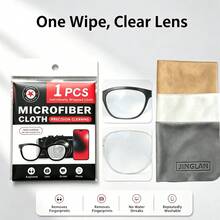Kain Pembersih Lensa Mikrofiber Lembut Bebas Serat, Dapat Digunakan Kembali, Dapat Dicuci, Anti Gores untuk Kacamata Wanita dan Pria, Kacamata Fashion, Kamera Ponsel, dan Layar Tablet - MultiWarna - View 1