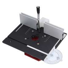 Milling Machine Lift With Top Plate, Milling Machine Lifting Base, Woodworking, Grooving, Trimming, Chamfering, Worktable, Aluminum Alloy - A - View 7