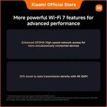 Xiaomi 1pc Mesh System BE3600 Pro WiFi 7 Router – UK Version Dual Band 3600Mbps Wireless Router With 2.5Gbps Port NFC Bluetooth Mesh Gateway 4 Antennas WPA3 Encryption MiWiFi ROM App Control Whole Home Coverage - 黑色 - 查看 6