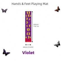 1pc Hand-Foot Coordination Sensory Training Game Mat, Non-Slip Balance Pad For Indoor/Outdoor Team Building, Party, Family Activities, Durable Activity Game Mat For Teens And Adults 14+ - Multicolor - View 8