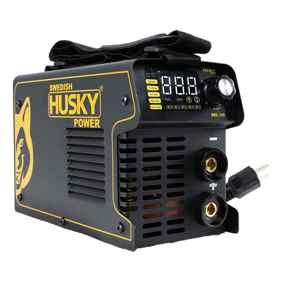 Soldadora inverter Swedish Husky Power-140 color negro - Tipo de Enchufe A USA (110-127V) - Ver 1
