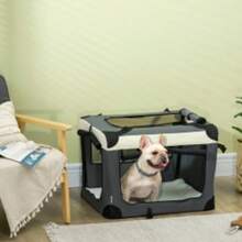 70cm Foldable Pet Carrier, With Cushion, For Small Dogs And Cats - Grey - T0001-01-745 - View 4