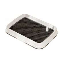 Puppy Potty Training Toilet Tray With Leak-Proof Urine Pad And Isolation Grid Ring, Anti-Slip Pet Toilet For Teddy, Bichon And Small Dogs - View 13
