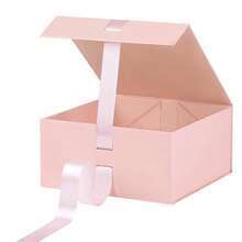 9.5" X 7.1" X 4.3" 禮品盒，附磁吸蓋卡片與碎紙填充物，適用於聖誕節、情人節、母親節、婚禮、新娘派對、畢業、生日、新年、伴娘禮物及其他場合 - 查看 20