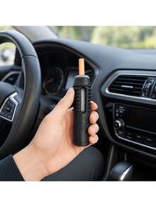 Asbak Genggam Portabel, Aksesori Mobil Penting, Cocok untuk Mengemudi, Bermain Game, Penggunaan di Rumah, Bebas Abu untuk Orang yang Suka Membungkuk, Asbak Mobil, Aksesori Interior Mobil - A - View 13