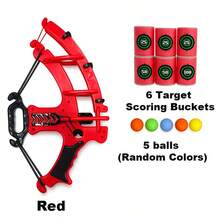 EVA Soft Ball Launcher Toy. Suitable For Outdoor Competitive Games, Can Be Thrown By Hand, Especially Suitable For Children Aged 3 And Above. It Is An Excellent Birthday Or New Year Gift For Boys And Girls. - Red - View 14