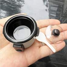 Precision Replica Mini Rice Cooker Miniature Accessory, Delicate Color Separation Craftsmanship Restoring Details, Fine Texture With Weight, Suitable For Mini House Scene Building, Handmade Decor, Collection Display, Luxury Atmosphere Matching Item - A - View 3