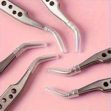Tweezer Tip Protective Cap Soft Rubber Pointed Head Protective Cap Nail Clipper Repair Clipper Head Protective Cap Nail Clipper, Sharp Tool Protective Cover - Transparent - View 4