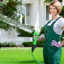 Multifunctional High-Pressure Garden Hose, 7 Spray Modes, Heavy-Duty PVC Hose, Suitable For Watering Plants, Car Washing, Lawn Irrigation, Pet Cleaning And Other Outdoor Tasks, All-Season Use - Sets - View 9