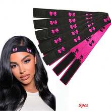 Elastic Band For Wig Edges Wrap Wig Band Lace Melting Band To Lay Edges Baby Hair Edge Adjustable Wig Melt Bands, Halloween - View 13