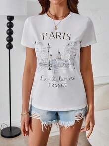 Women T-Shirts - 茶飲料 Pari - 查看 10