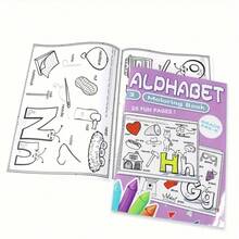 Serie de Actividades de Aprendizaje del Alfabeto – Trazado de Letras, Colorear, Búsqueda de Palabras & Juegos de Emparejamiento, Práctica Divertida del ABC para Habilidades de Lectura & Escritura - Actividad de aprendizaje del alfabeto - Ver 7