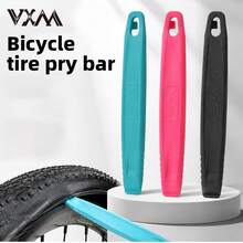 VXM 2件組自行車輪胎撬棍，公路車與登山車輪胎拆卸工具，尼龍材質，加長加厚，適用於輪胎補胎、輪胎更換及其他單車維修工具 - 彩色 - 查看 5