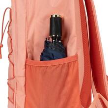 Tas ransel/tas bahu Nike berbahan kain serbaguna dan bergaya, unisex, warna pink dan oranye. - oranye merah muda - View 7