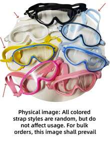 1pc Swimming Goggles, Suitable For All People, Leak-Proof Function, Anti-Fog Design, Suitable For Swimming Pools And Water Parks, Suitable For Boys, Girls, Youth - A - View 11