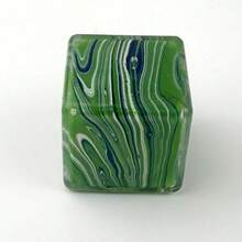 1 pieza Bloque cuadrado con textura de mármol, colores enviados al azar - A - Ver 10