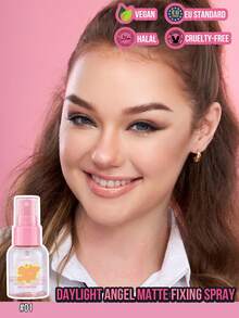 MISSLYN 1Pc Daylight Angel Matte Fixing Spray, Oil Control Setting Spray, Ultra Fine Mist, Lightweight Formula, Face Makeup Setting Mist, Party/Y2K/Daily, Long-Lasting/Soft Glam/Natural Glow, Setting Spray, Halloween Makeup - #01 Watermelon Splash - View 11