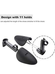 2pcs Adjustable Length Shoe Trees, Plastic Shoe Shapers, Shoe Support Racks, Suitable For Travel - Multiple Styles - View 5