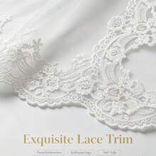 2026 Long White Lace Bridal Veil With Sequins, 3-Meter Extra Long Train Wedding Veil For Bride - Multicolor - View 2