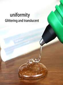 Transparent Hot Melt Glue Sticks, 6 Inches Long, Smooth Transparent Surface, Odorless, Durable, Compatible With Most Hot Glue Guns, Suitable For DIY, Crafts, Woodworking, Plastic, Tool Accessories And More - A - View 6