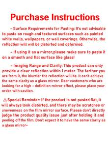 1 Roll Self-Adhesive Mirror Wall Sticker, Shatterproof And Washable, Suitable For Glass, Tile, Cabinet Doors And Smooth Surfaces. Modern Design Style, Segmented Design, Helps You Create Creative Home Decor And Mirror Wall Decoration Effects. - A - View 12