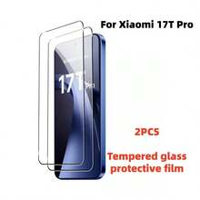2pcs Screen Protector, Compatible With Xiaomi 17/17T/17T Pro, 15/15T/15T Pro, 14/14T/14T Pro, POCO C65/C75/C85/F7/F7 Pro/F7 Ultra/F8/F8 Pro/F8 Ultra/M7/M8/M8 Pro/X6/X6 Pro/X7 Pro Series, 3D Tempered Glass Phone Film 9H Hardness, High Definition Transparent Anti-Scratch Anti-Fall Touch Sensitive Precise Fit Easy Installation Durable Screen Protector - Clear - View 32