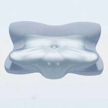 Almohada para dormir de lado con altura ajustable, suave como plumas, almohada blanca grande y esponjosa, adecuada para dormir de lado, de espalda y boca abajo - Gris Oscuro - Ver 9