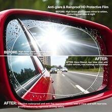 6pcs Waterproof Anti-Fog Rearview Mirror PVC Film - Clear Vision, Suitable For Car Interior Rearview Mirror, Car Side Mirror, Rainproof Durable, High Definition High Transparency Anti-Glare Anti-Scratch, Perfect Enhancement Of Vehicle Appearance - Multicolor - View 10