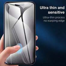 2pcs Full Coverage Waterproof Gel Film, Compatible With IPhone 17/16/15/14/13/12/11/17 Pro Max/16 Pro Max/17 Air/16E/Plus/Mini/X/Xr/Xs Max/7/8/Se2/Se3, Soft Screen Protector, Anti-Fingerprint, Anti-Scratch, Compatible With Phone Cases, Smooth Surface, Bubble-Free - Clear - View 3