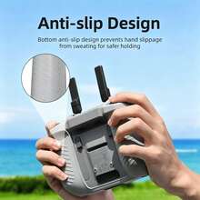 Funda protectora de silicona para control remoto Mini 4 Pro, dron Air 3 RC12 con accesorio protector de pantalla - Ver 8