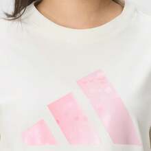 Adidas New Women's Outdoor Sports Casual Short Sleeve T-Shirt - White - View 3