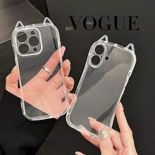Novelty Cases - Cat Ears - Transparent - View 3