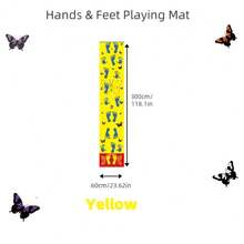 1pc Hand-Foot Coordination Sensory Training Game Mat, Non-Slip Balance Pad For Indoor/Outdoor Team Building, Party, Family Activities, Durable Activity Game Mat For Teens And Adults 14+ - Multicolor - View 9
