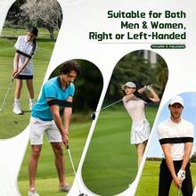 Golf Swing Arm Training Aid, Anti-Slip Golf Swing Connector Strap, Portable Swing Practice Equipment, Suitable For Golf Beginners And Enthusiasts, Dedicated Accessory For Correcting Swing Posture - Multicolor - View 7