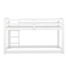 Kids Bed With Frame - Pine Wood Grey 90x200cm - 白色 - 查看 9