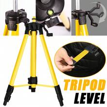 Extendable Laser Level Tripod Stable Heavy Duty Structure 50kg Load Capacity Gradiometer Support Adjustable Height Measuring Stand For Construction Home Renovation Engineering Surveying Tools - C - Ver 1