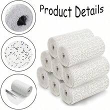 Multi-Purpose Plaster Gauze Sculpting Material, For Wrapping Abdomen, Making Plaster Masks, Art Projects And Body Sculptures (5cm*270m) - White - View 1