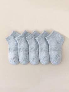 15 Pairs Kids Mesh Socks, Thin Breathable Mesh Design, Ribbed Cuff Not Tight On Baby's Ankles - Multicolor - View 6
