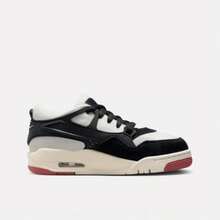 Nike Women's AJ4 RM Comfortable Versatile Shock-Absorbing Durable Low-Top Basketball Shoes FQ7938-100 - Black and White - View 5