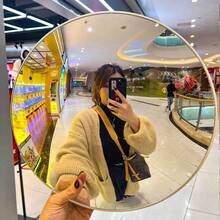 優雅圓形凸面廣角旅行攝影鏡 - 由凸面廣角玻璃鏡製成，非常適合戶外旅行攝影和室內裝飾，無毛刺，是現代家居裝飾和戶外旅行攝影的理想選擇。 - 彩色 - 查看 10