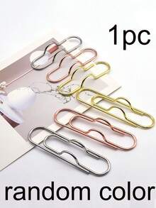 1/3/6PCS Creative Pen Clip Notebook Pen Insert Office Stationery Accessories For Convenient Carrying Pen Holder Pen Buckle Multi Functional Paper Clip, Learning Supplies - A - View 9