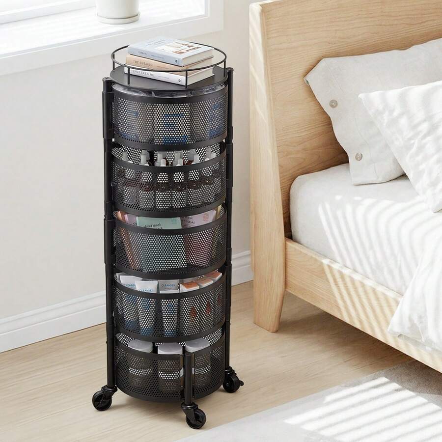 Storage Islands & Carts - Black - View 1