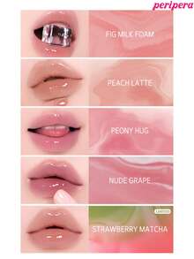 Peripera K-Beauty Ink Glasting 唇釉，純素，含植物萃取油，水感裸色唇釉，鏡面水光唇釉，玻璃唇釉，豐唇效果，自然保濕，輕盈滋潤，提亮光澤，持久，舒適，不黏膩 - # 21 NUDE GRAPE - 查看 7