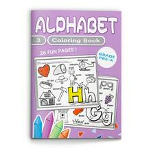 Serie de Actividades de Aprendizaje del Alfabeto – Trazado de Letras, Colorear, Búsqueda de Palabras & Juegos de Emparejamiento, Práctica Divertida del ABC para Habilidades de Lectura & Escritura - Actividad de aprendizaje del alfabeto - Ver 14